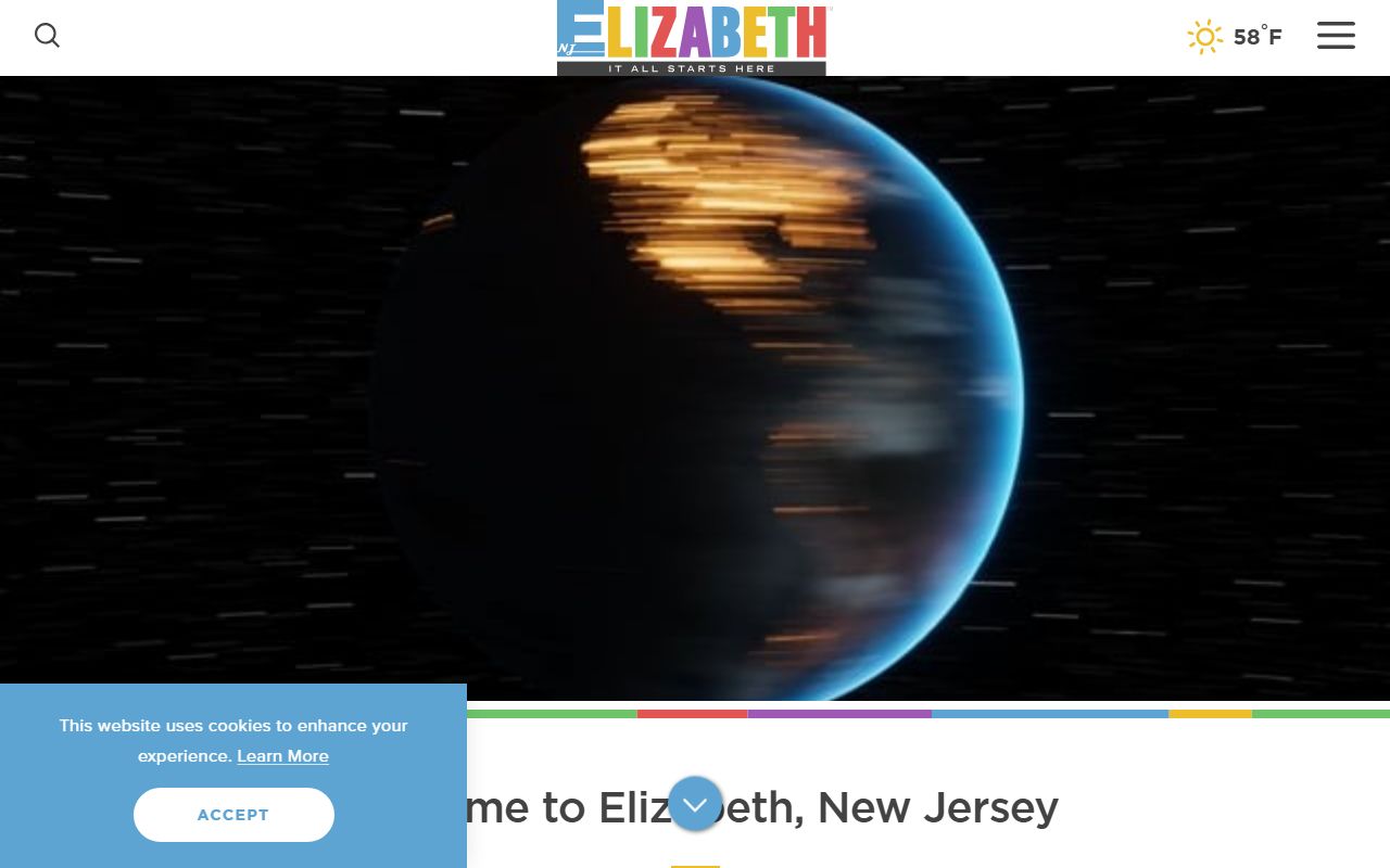 Elizabeth City official website with public safety information and booking resources