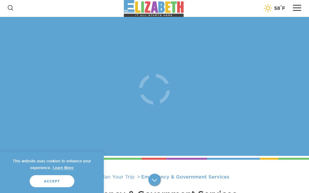 Elizabeth Police Department headquarters at 1 Police Plaza where recent bookings are processed